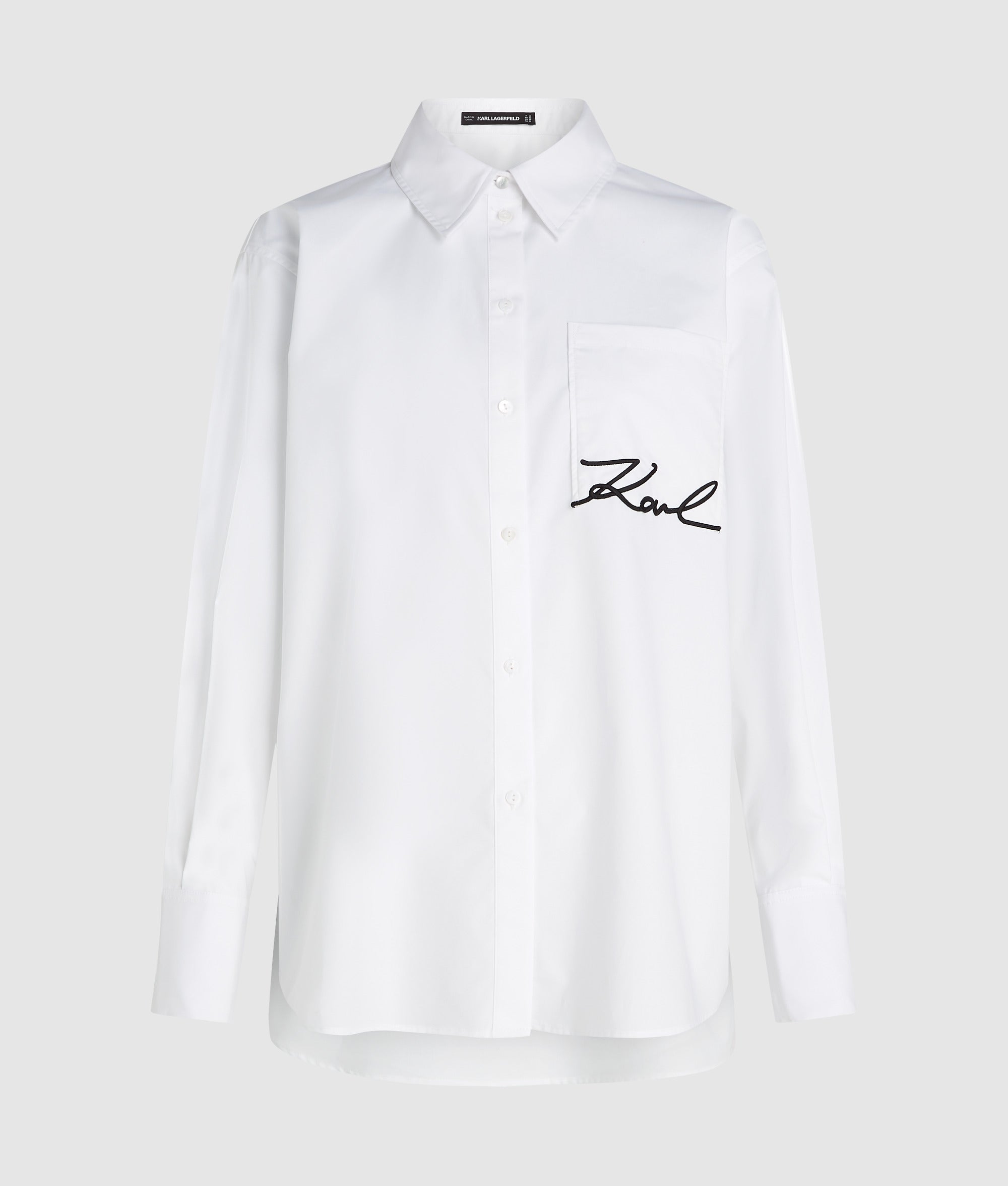 Signature overhemd met borstzakje