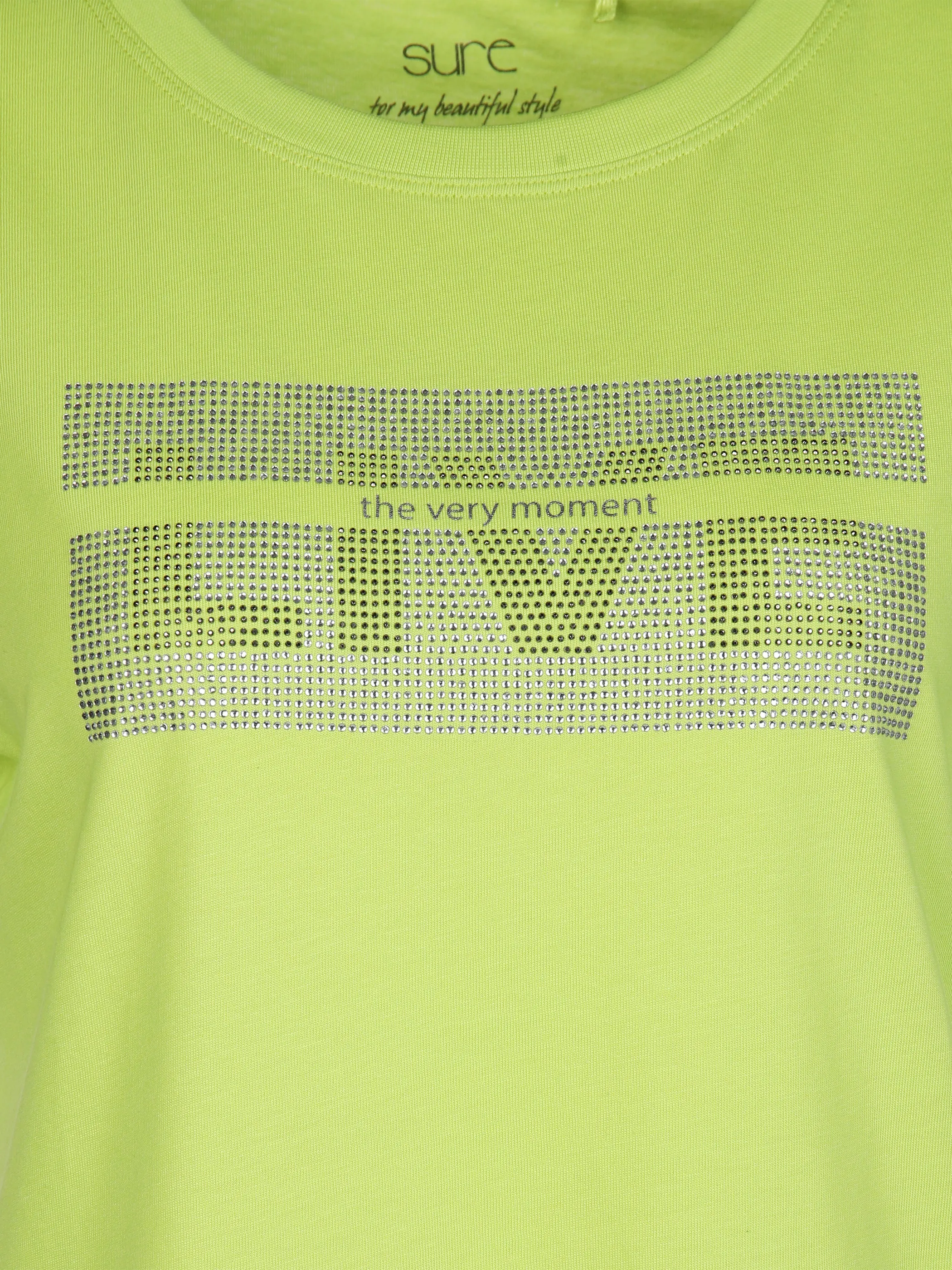 Damen Shirt mit Strassbesatz