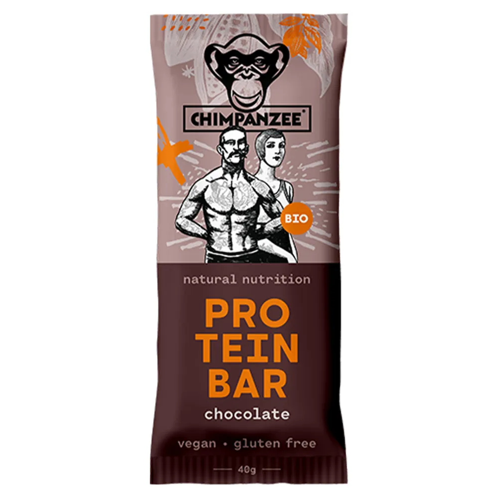 Chimpanzee -  Riegel Bio Protein Bar Schokolade 20 Stück