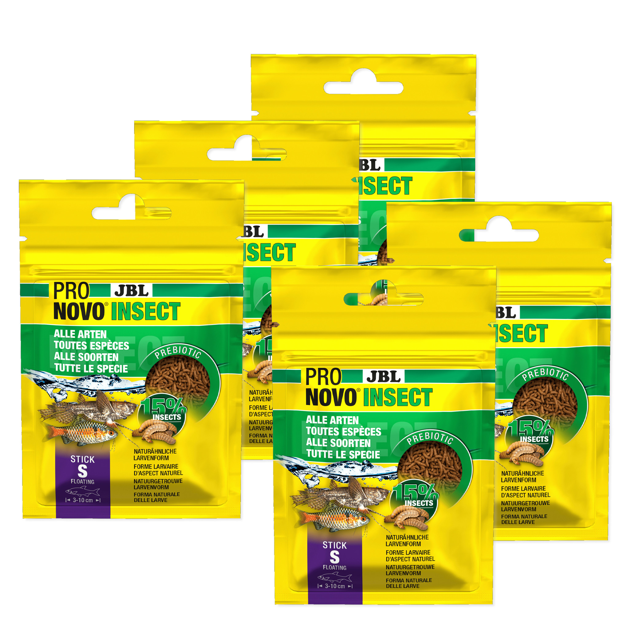 JBL Pronovo Insect Stick S 20ml x5 | Drijvende sticks