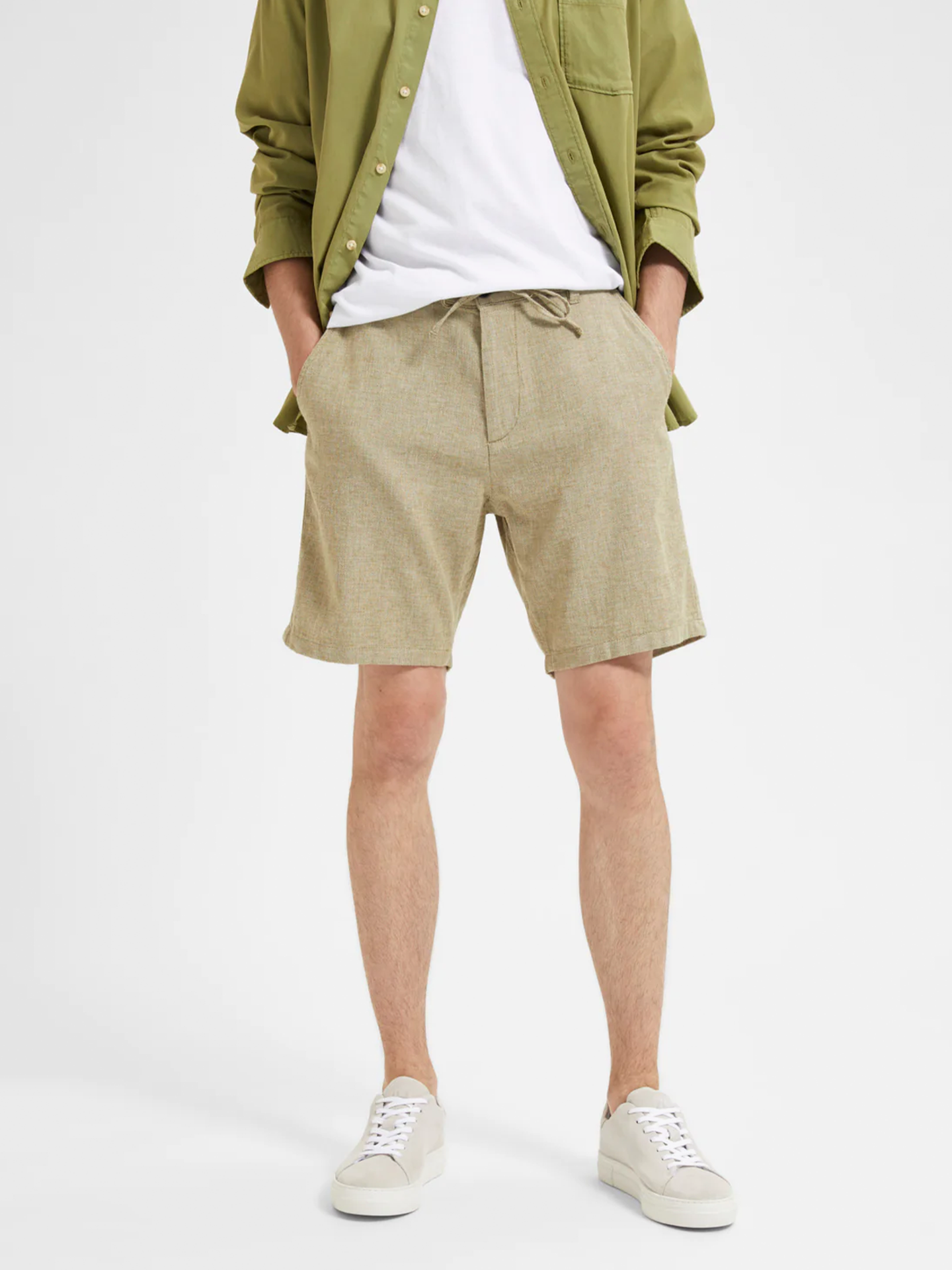 Regular Brody Linen Shorts