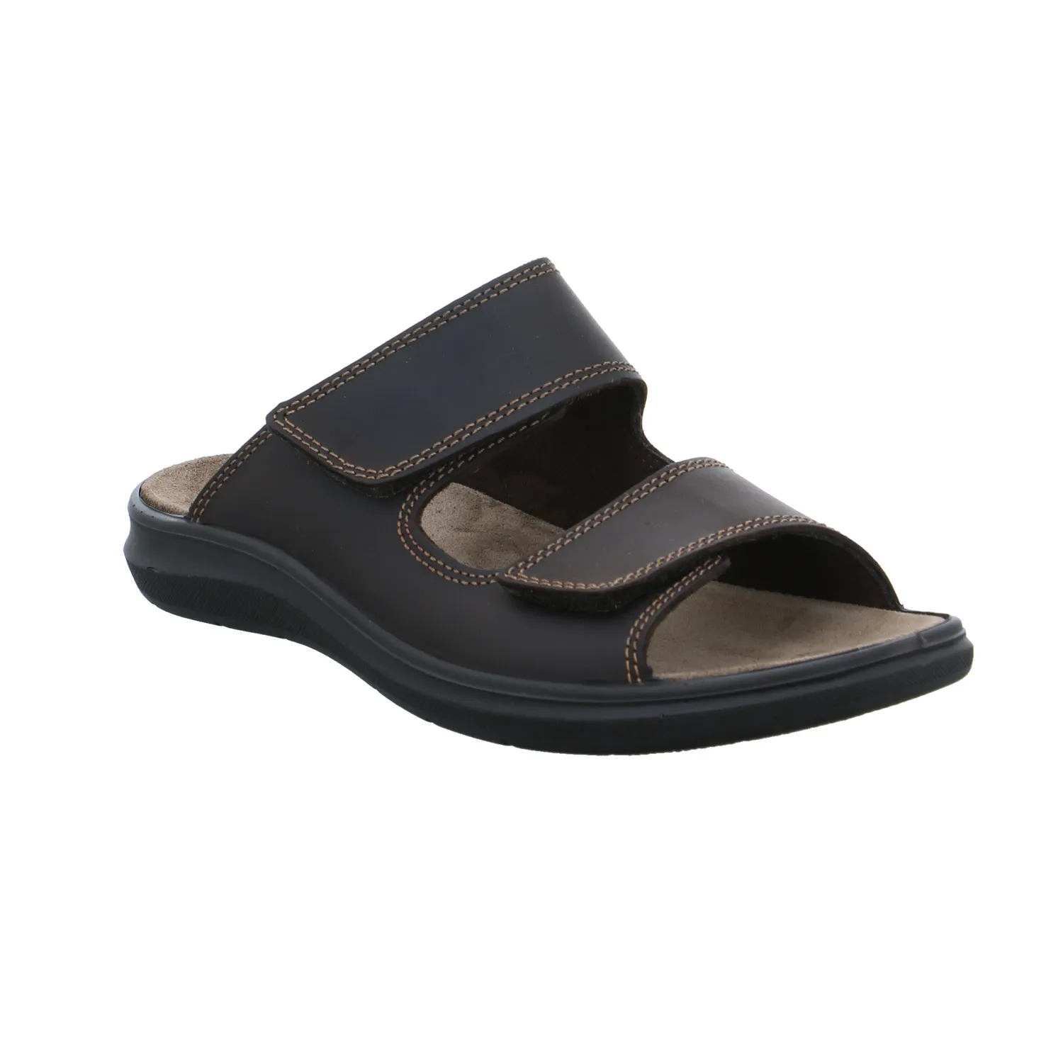 IMAC Offene Schuhe Braun Leder