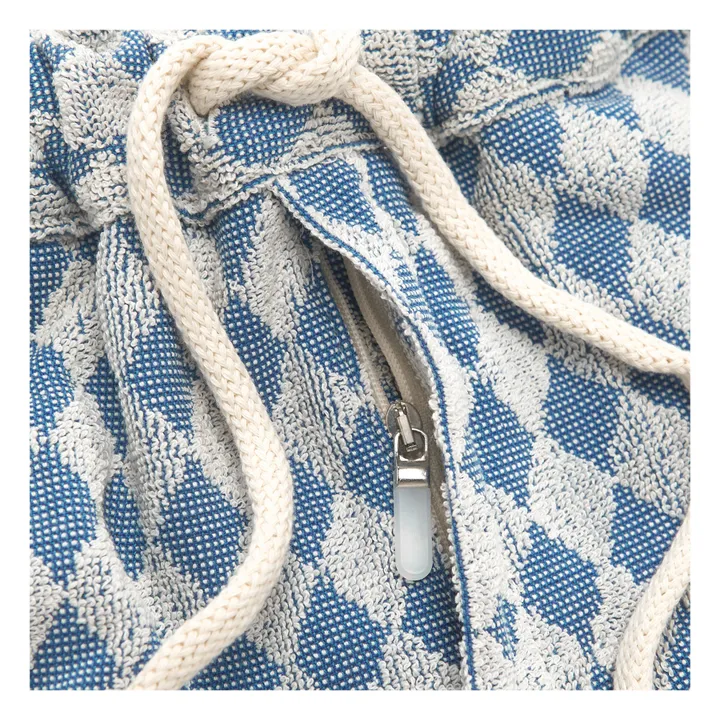 OAS Short Eponge Diamond Terry | Bleu