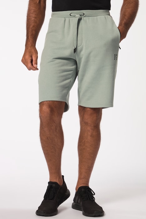 JAY-PI Sporthose, Fitness, Sweat-Bermuda, Elastikbund, Zipptaschen
