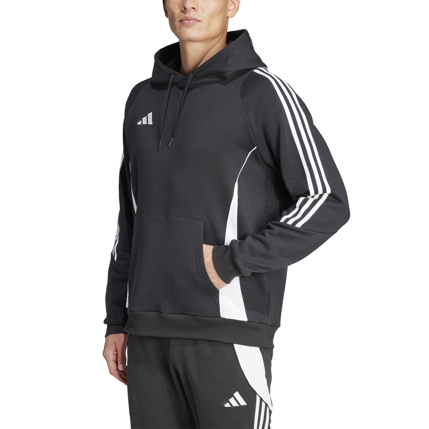 adidas Tiro 24 Sweat Trainingspak Zwart Wit