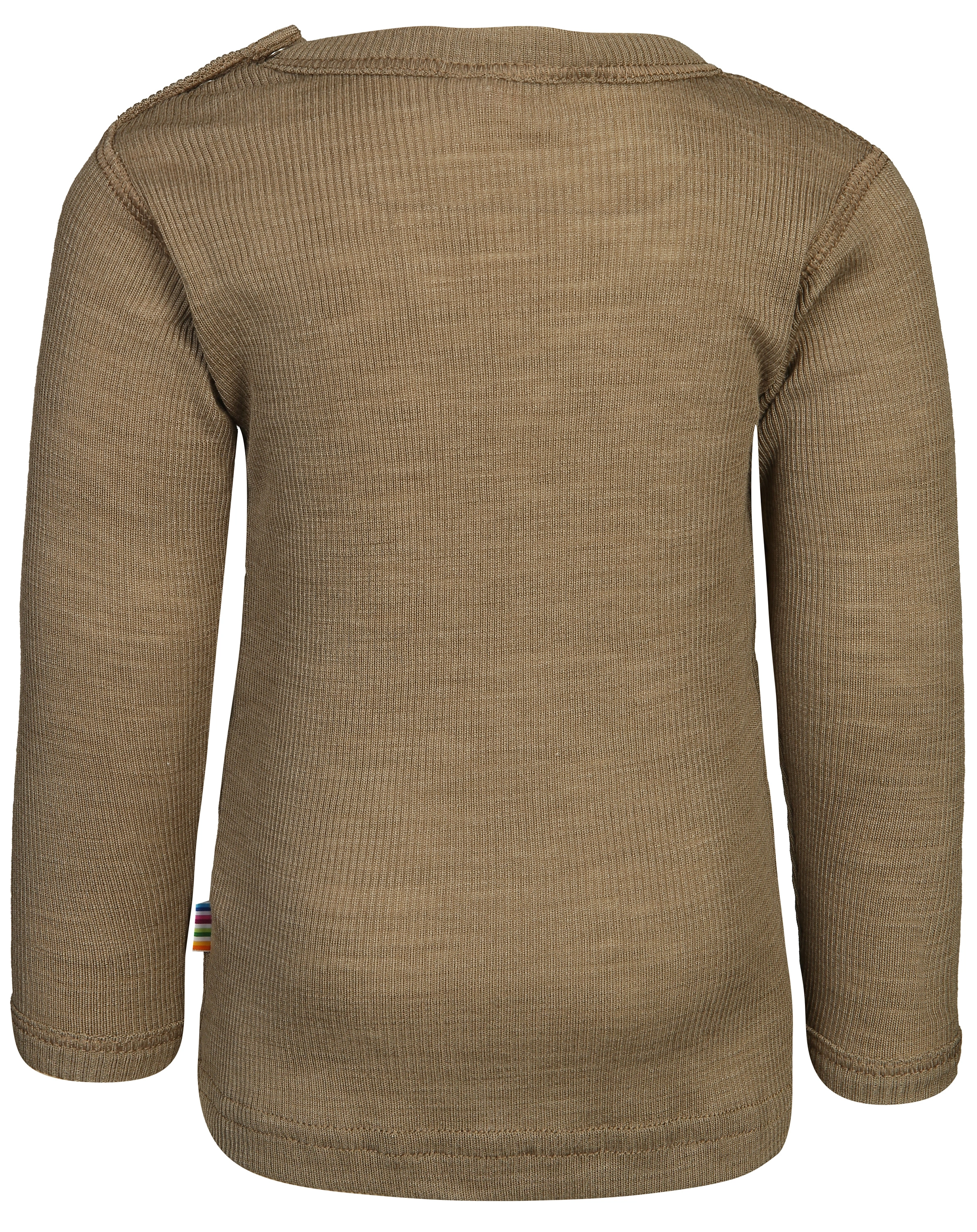Woll-Langarmshirt 621 - SILK BABY in beige