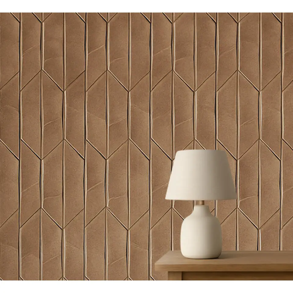 Dutch Wallcoverings Vliesbehang Arcadia sveg - bruin - 10,05m x 53cm