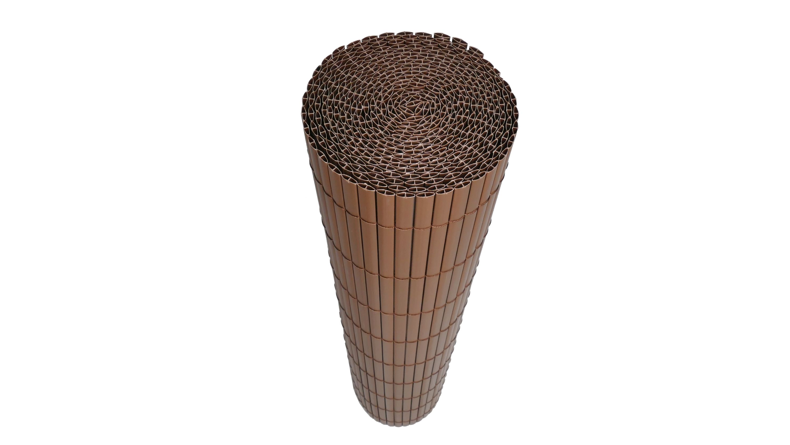 Sichtschutzmatte PVC 500 x 180 cm braun