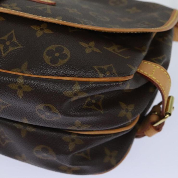 Louis Vuitton Vintage Louis Vuitton Saumur Black