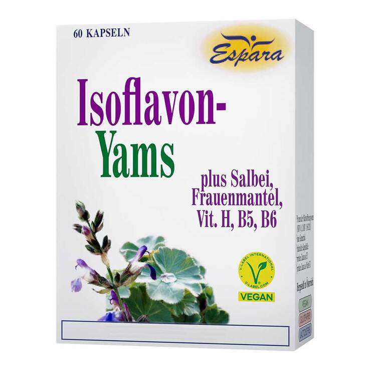 Isoflavon Yams Kapseln, 60 St