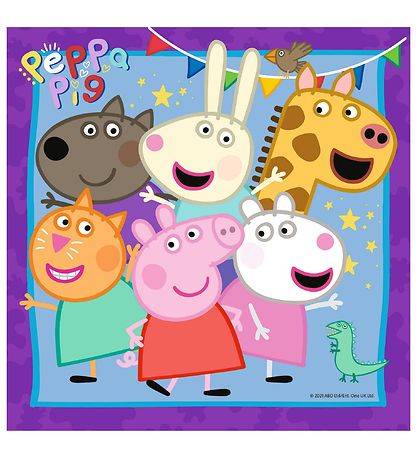 Ravensburger Puzzlespiel - 3x49 Teile - Peppa Wutz - Familie