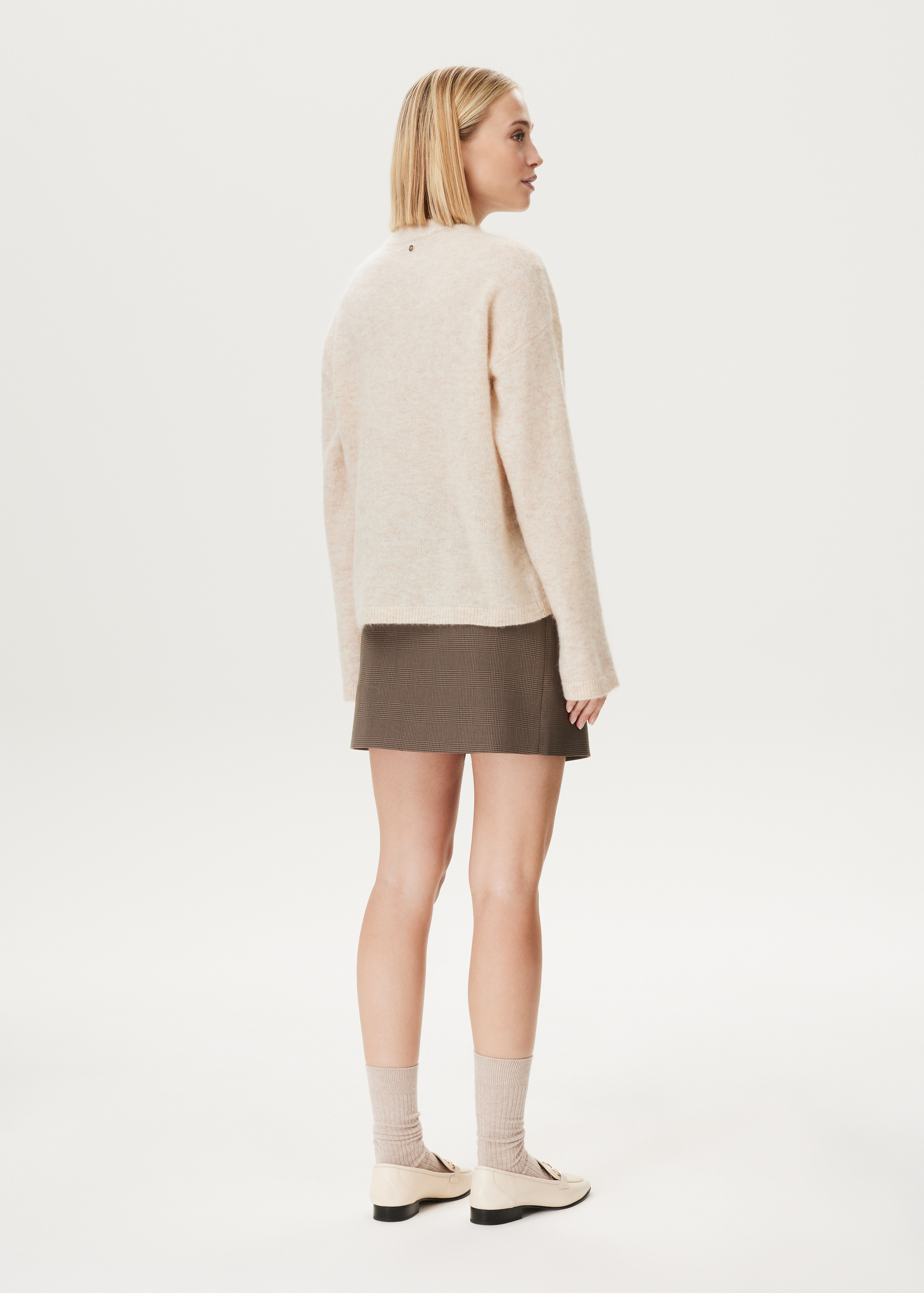Oversized trui mohair mix