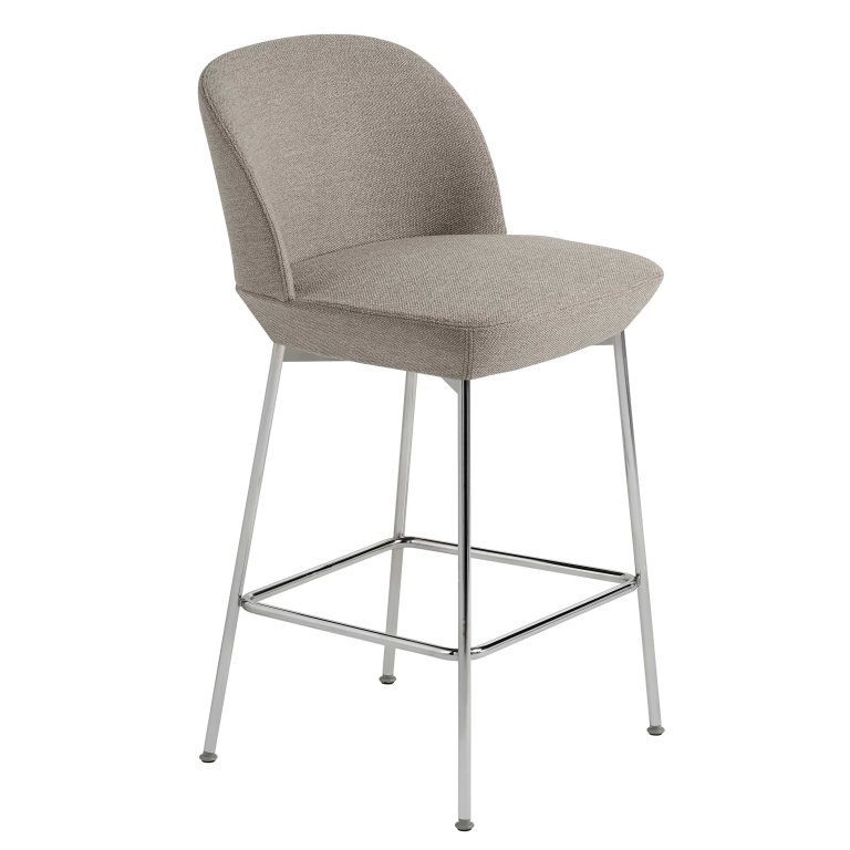 Muuto Oslo barkruk 65cm Ocean 32/Chrome