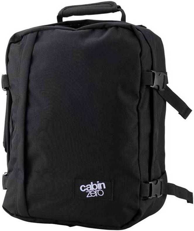 Cabinzero Mini - handbagage rugzak - wizair afmetingen - Absolute Black