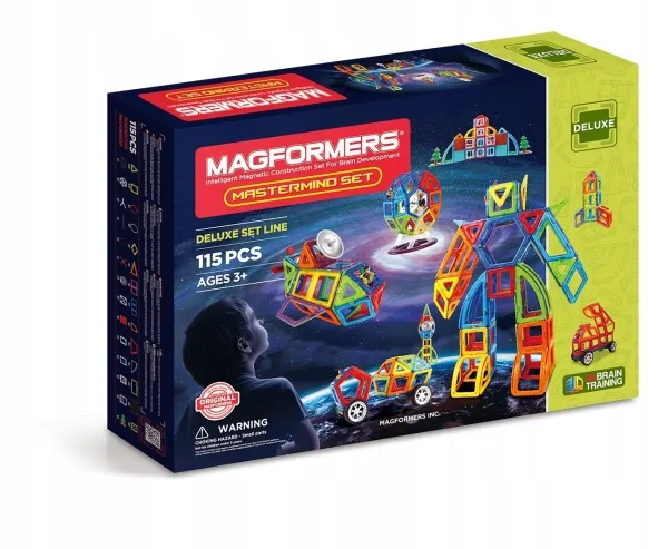 Magformers MAGFORMERS MASTERMIND SET 115 EL.