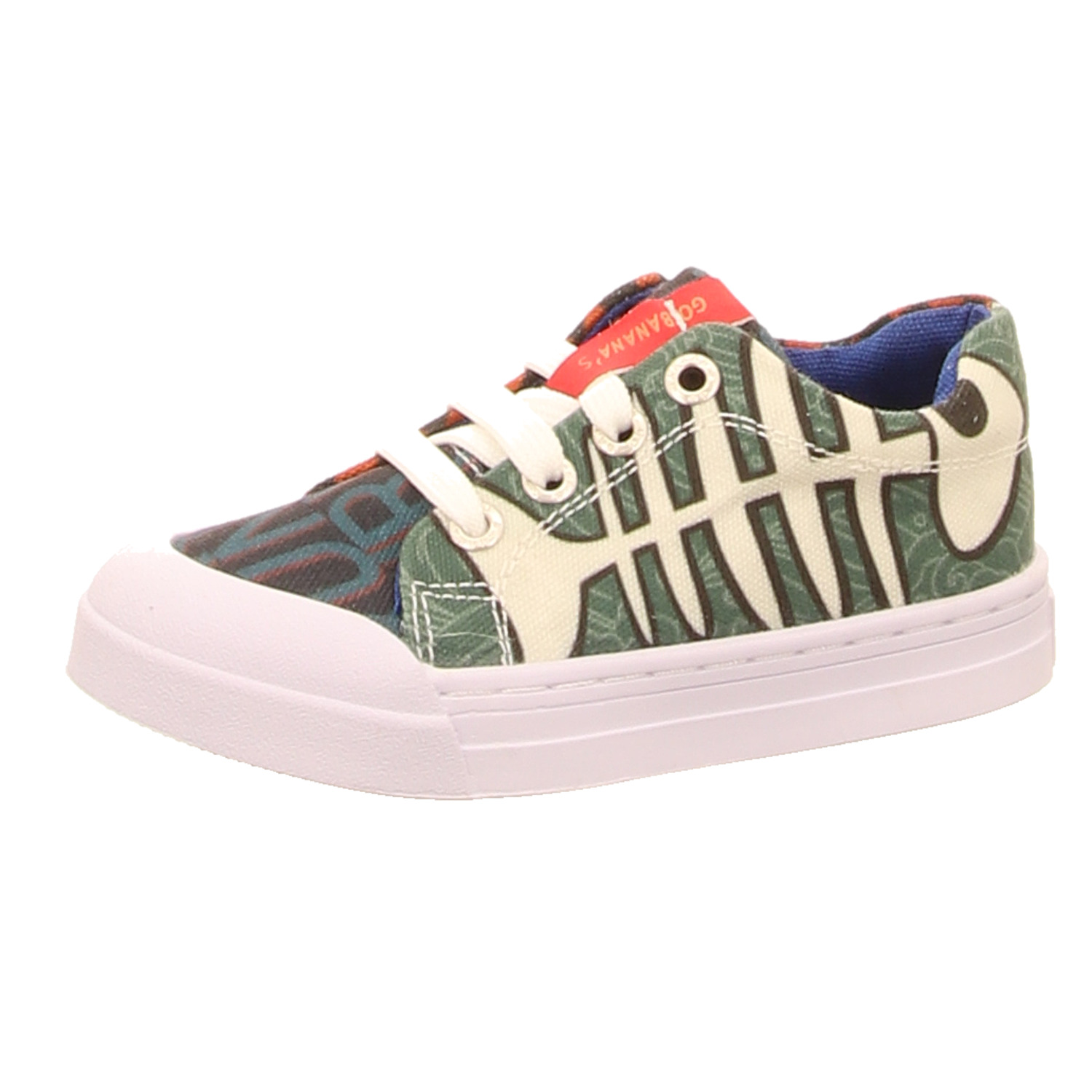 Shoesme Schnürhalbschuh grün