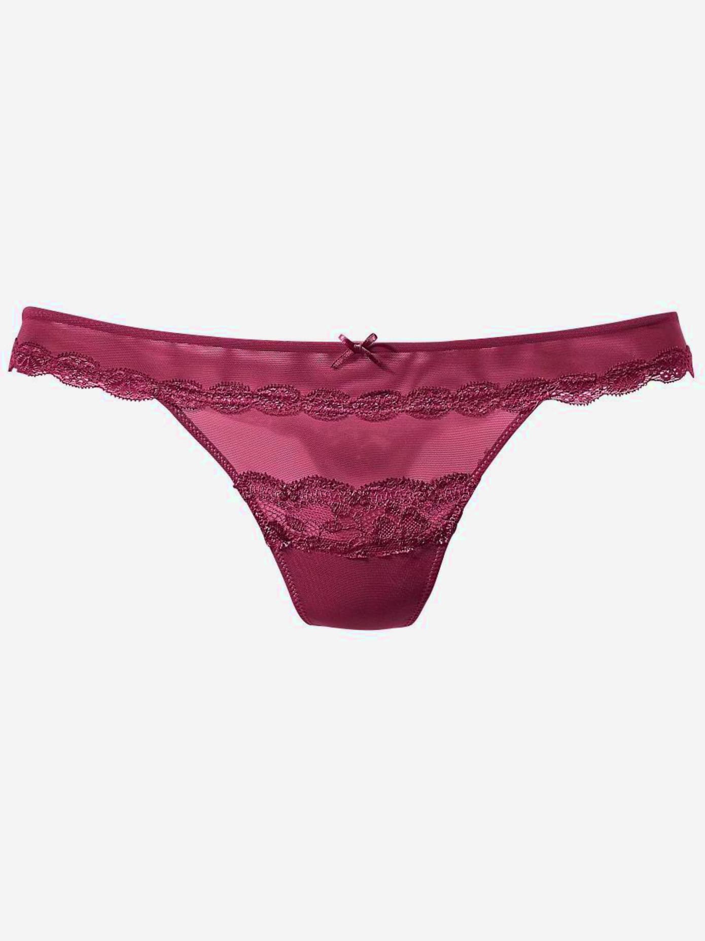 String détails en dentelle délicats