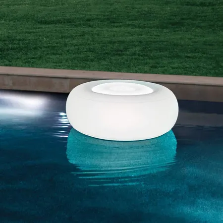 Intex Schwimmender LED Ottomane 7 Farben, 86 x 33cm