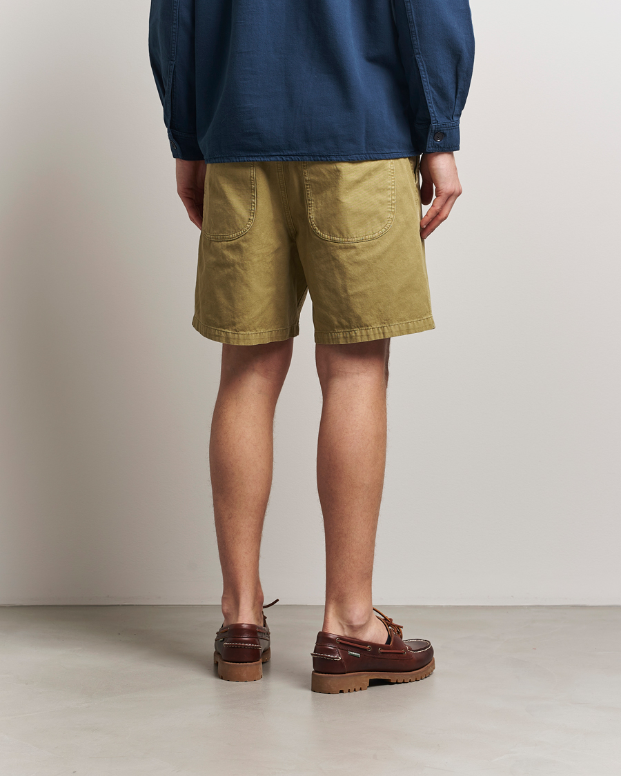 Filson Oakville Canvas Shorts Slate Olive