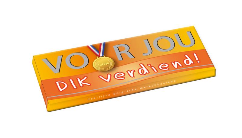 Voor Jou! Wensreep Dik Verdiend (70 gr)
