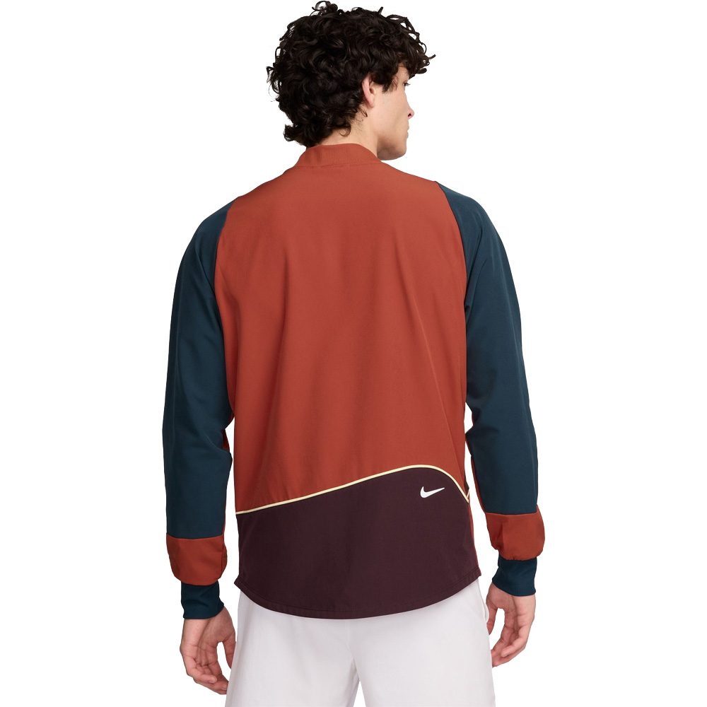 Nike Court Advantage Dri-Fit Tennisjacke Herren dragon red