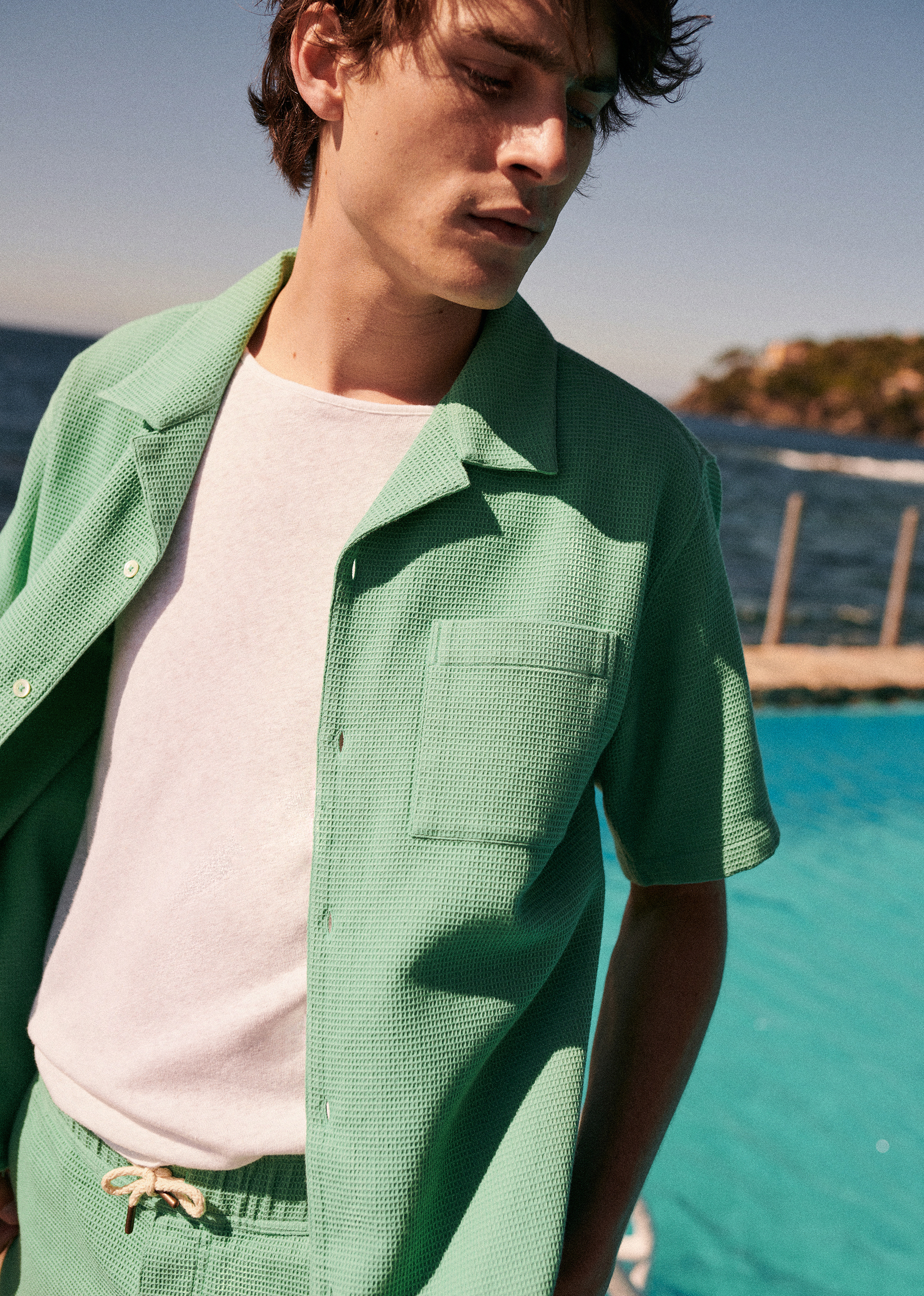 Chemise Lugano - Vert Menthe - POUR LUI 5906592