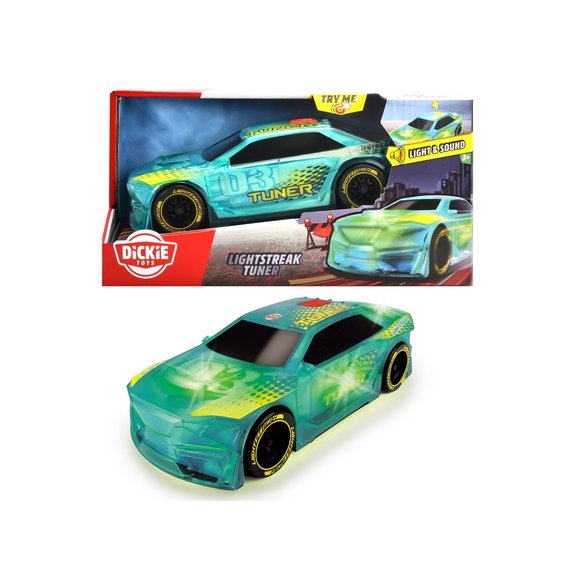 Voiture tuning sonore lumineuse