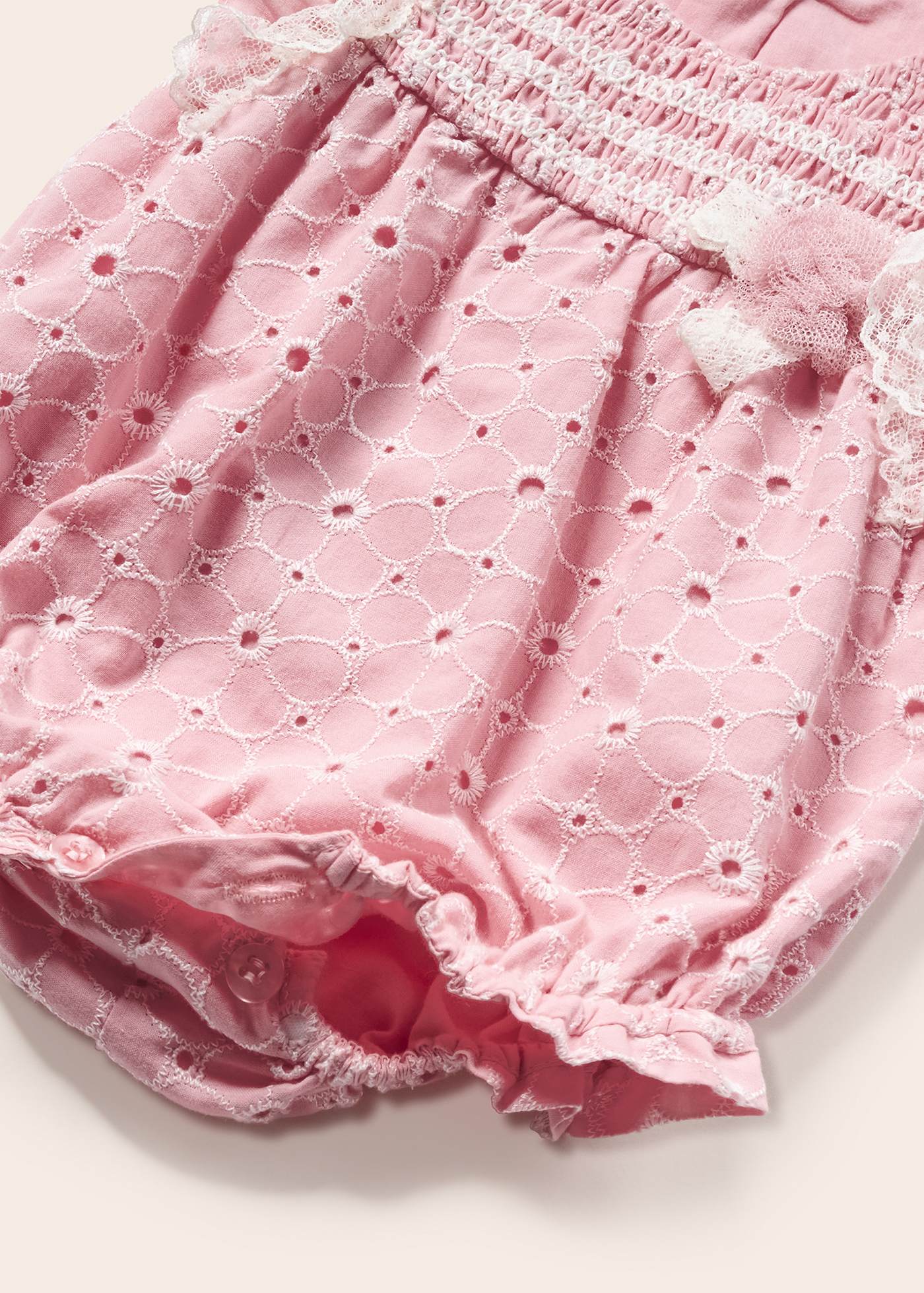 Macacão para bebê com estampa em algodão sustentável para recém-nascidos