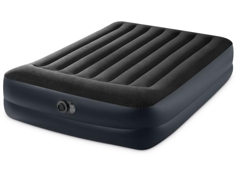 Intex Luftbett Pillow Rest Raised Queen 152 x 203 x 42 cm Luftbett mit integrierter Pumpe