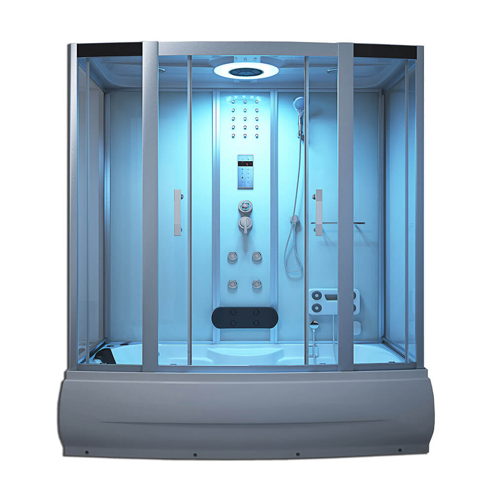 Home Deluxe Dampfdusche DIAMOND BIG -weiß
