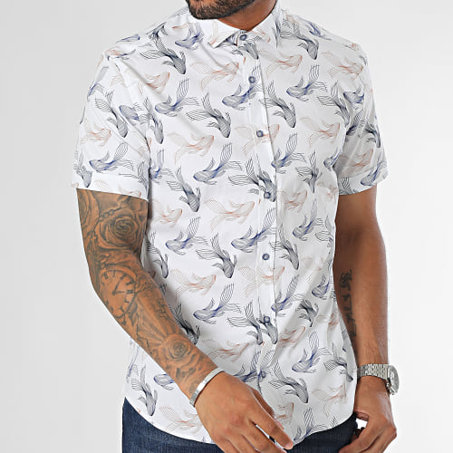 Chemise Manches Courtes Blanc