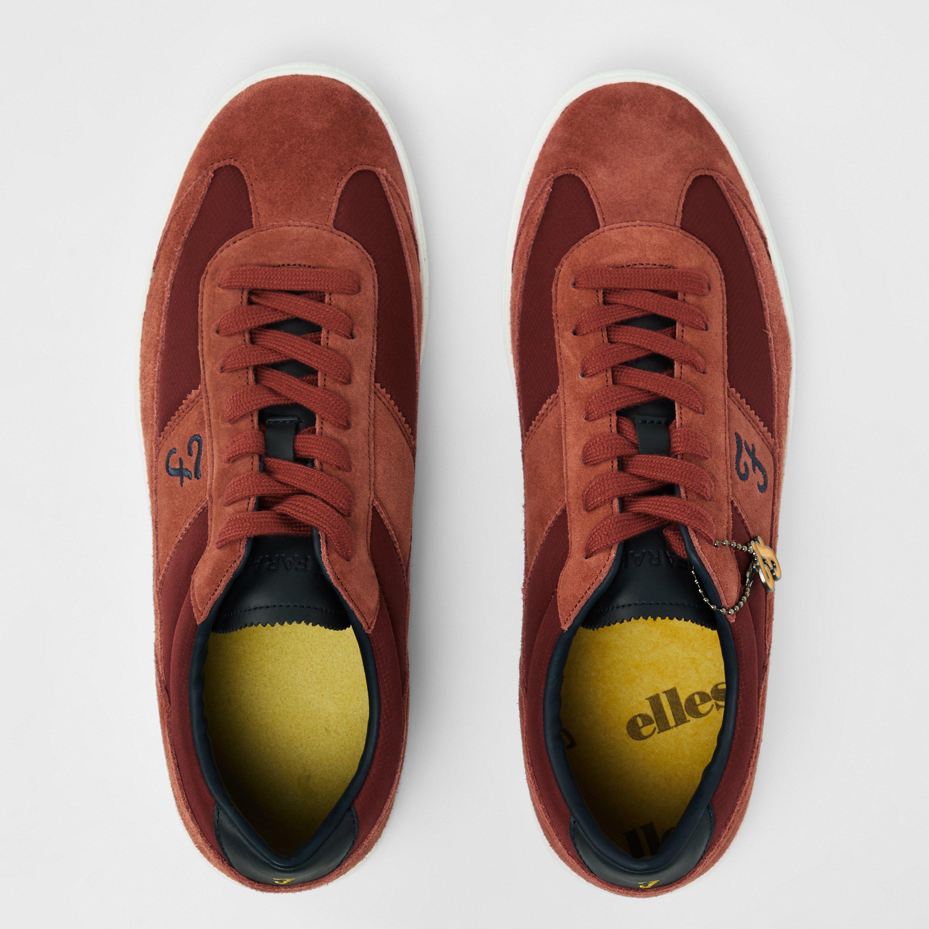 Farah Stanton Suede Cupsole Low top Trainers Mens
