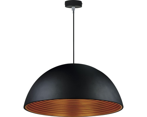 FLAIR hanglamp, 1-lichts, Ø 40 cm, zwart/goud