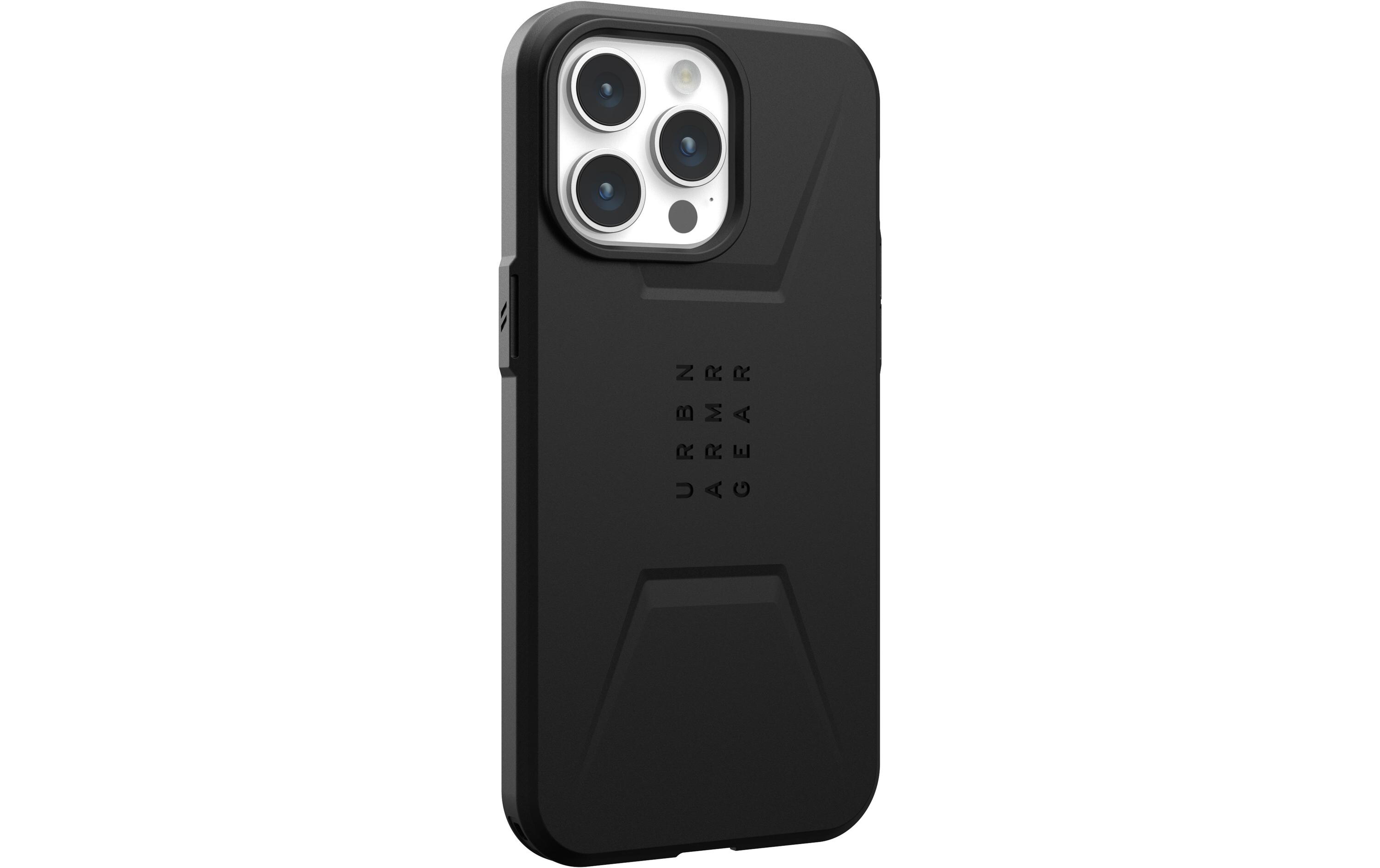 Back Cover Civilian Case iPhone 15 Pro Max BlackSchutzhülle für das Apple iPhone 15 Pro Max