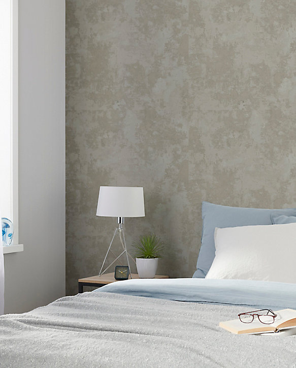 Papier peint vinyle sur intissé GoodHome Omey marron