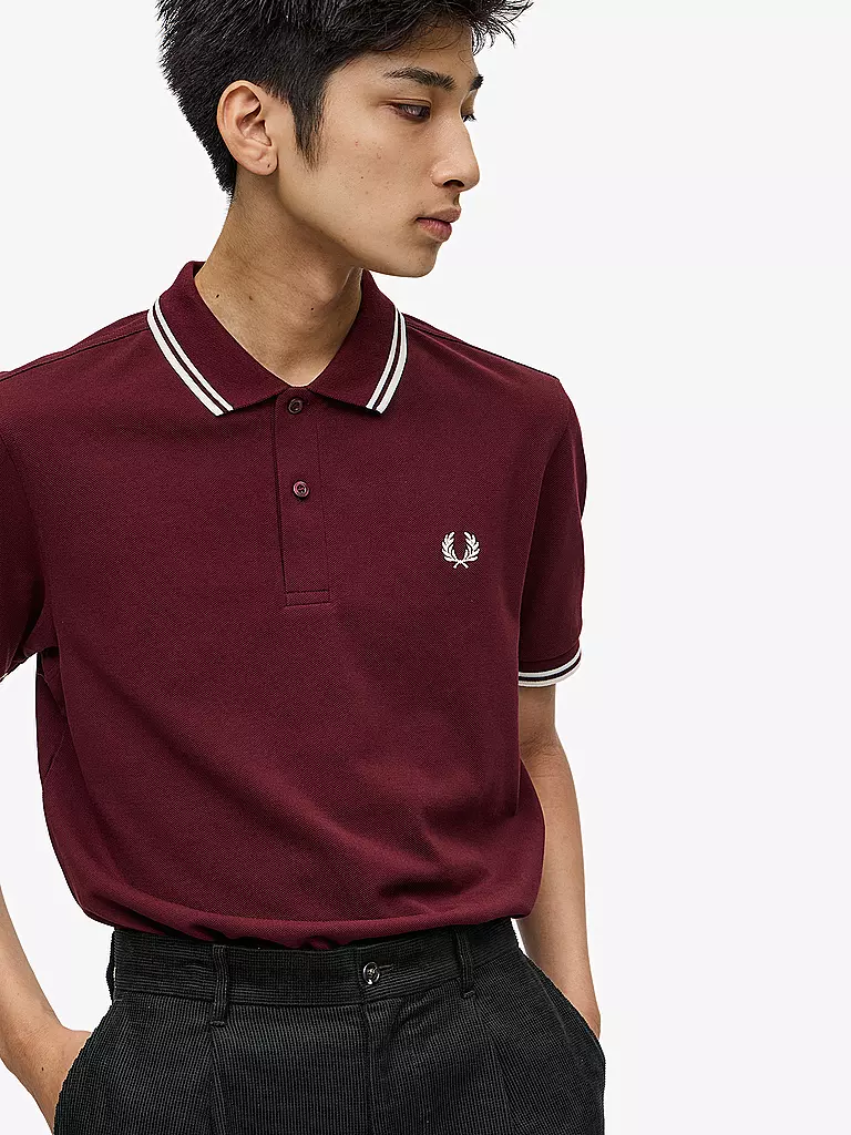 FRED PERRY Poloshirt M3600 rot