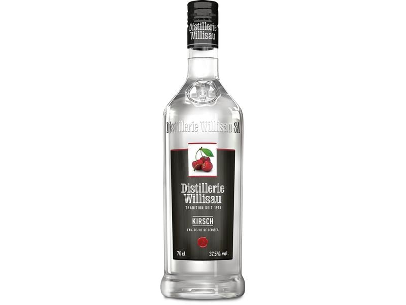 Distillerie Willisau Kirsch 0.7 l Komplexes und ausgeglichenes Kirschdestillat
