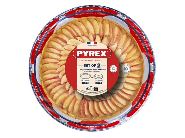 Pyrex Iconic Tærteformsæt 2 dele Klar