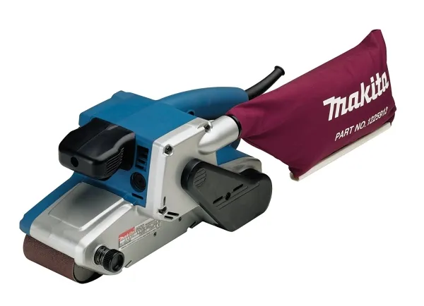 Makita 9920J, Bånd slibemaskine, Sort, Blå, Lilla, Rustfrit stål, 210 m/min, 440 m/min, 96 dB, 85 dB