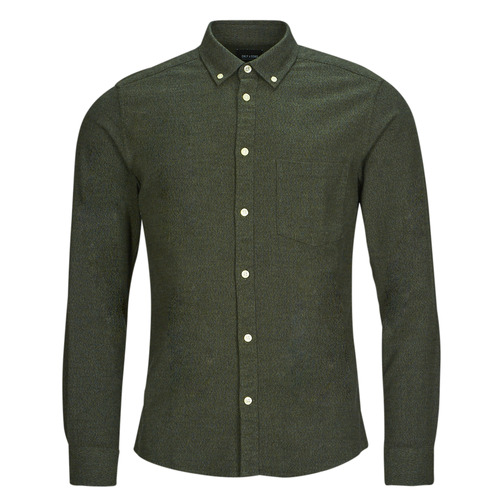 Only & Sons  - ONSNIKO LS MELANGE SHIRT - Kaki