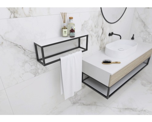 Plankframe QB UT-systeem 35 x 40 x 25 cm zwart zonder plank