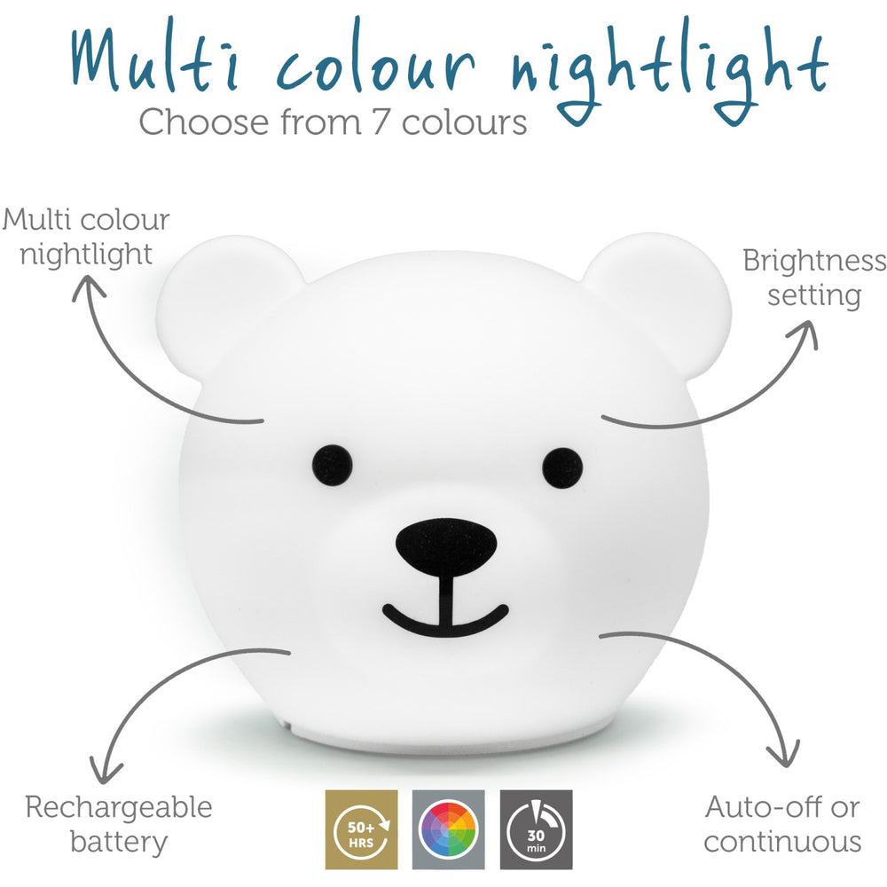 Køb Zazu White Bor The Bjørn Nightlight