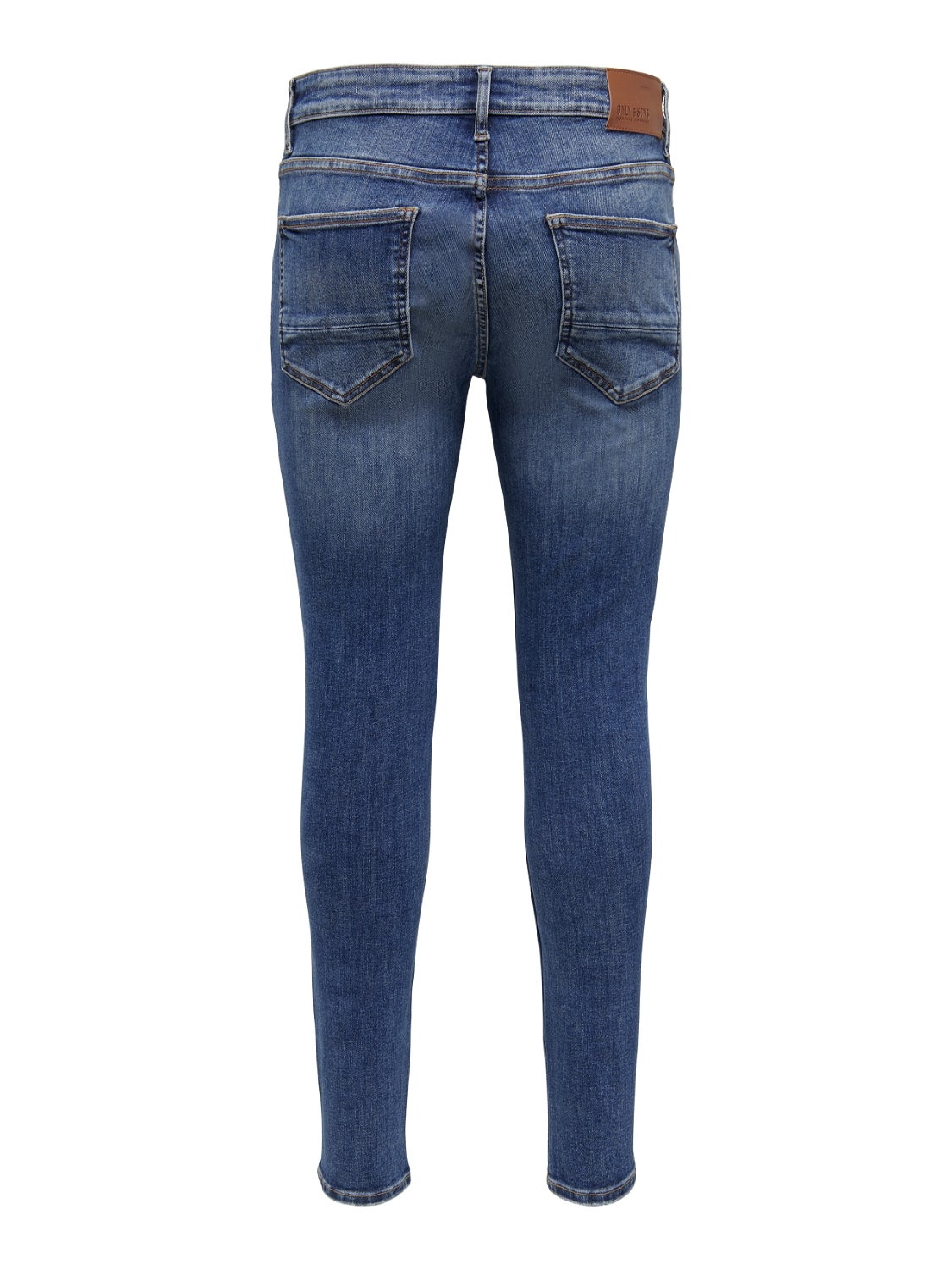 ONSWARP Mittlere Taille Skinny Fit Jeans Blue Denim