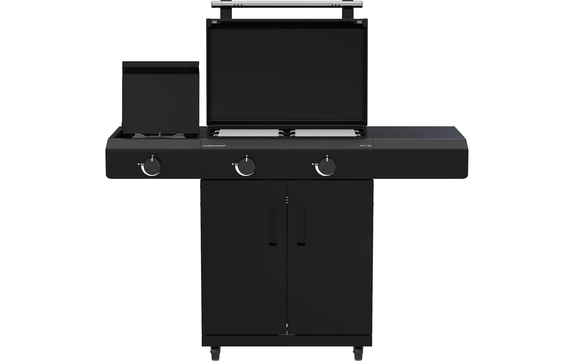 OUTDOORCHEF Gasgrill »Heat C-265« Leistungsstarke Grillstation-Planchagrill