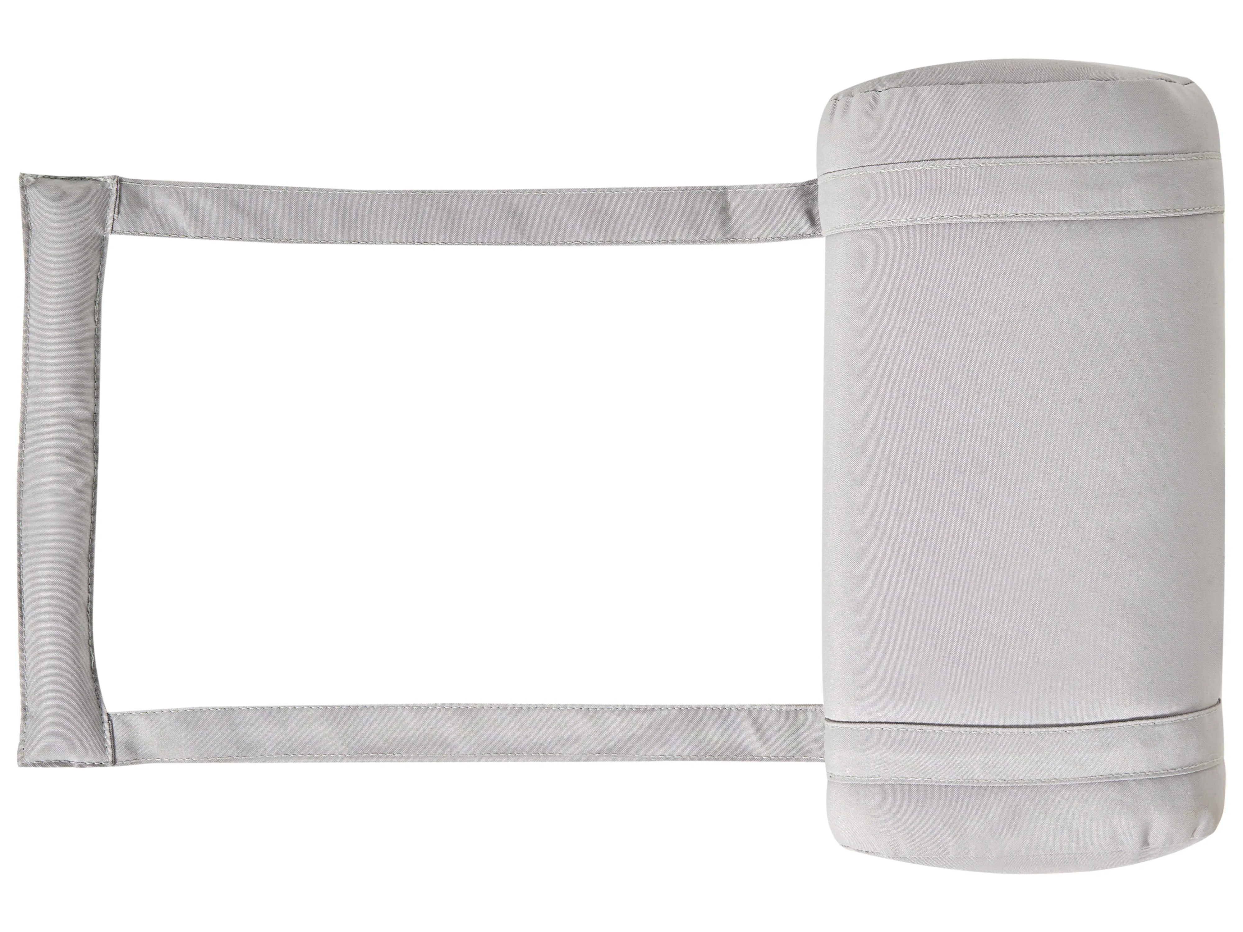 Kussen voor ligstoel BRESCIA PREMIUM 180 x 60 cm Lichtgrijs