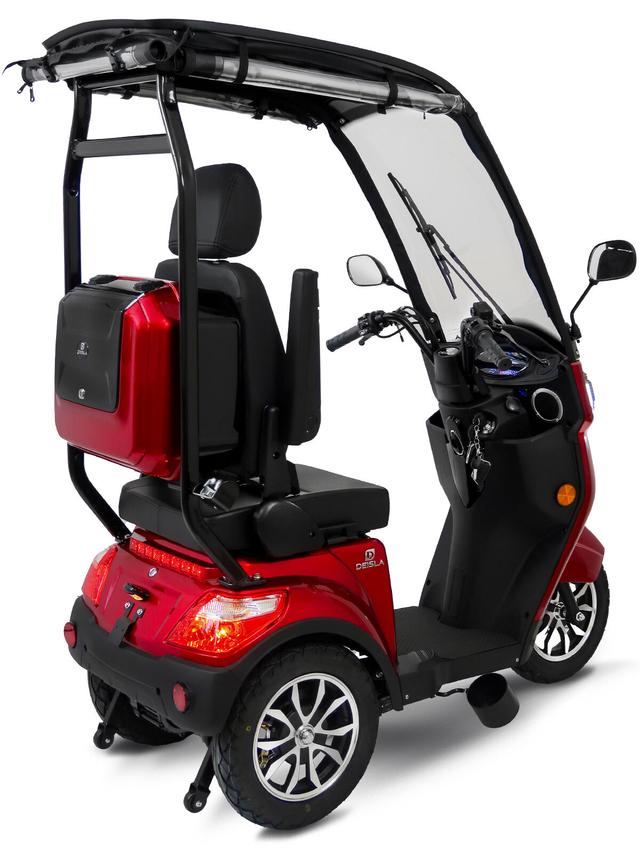 Kabinenroller Premium mit dem Dach und Wetterschutz, 1000 W, 25 km/h