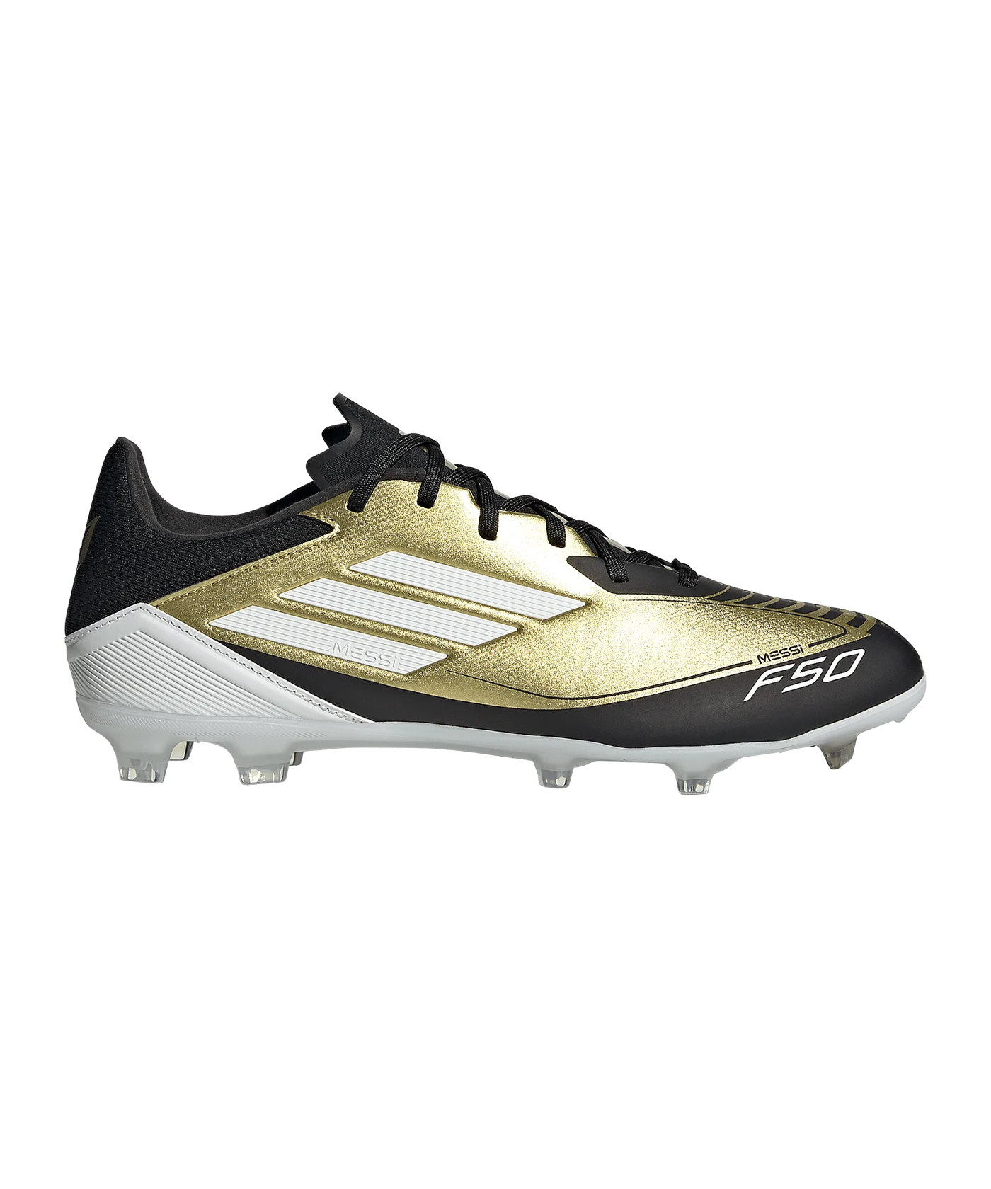 adidas F50 League FG/MG Messi Triunfo Dorado Gold Weiss