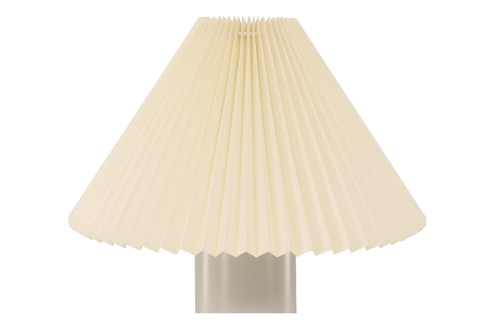 Largin taklampe Lys grå fot med offwhite skjerm