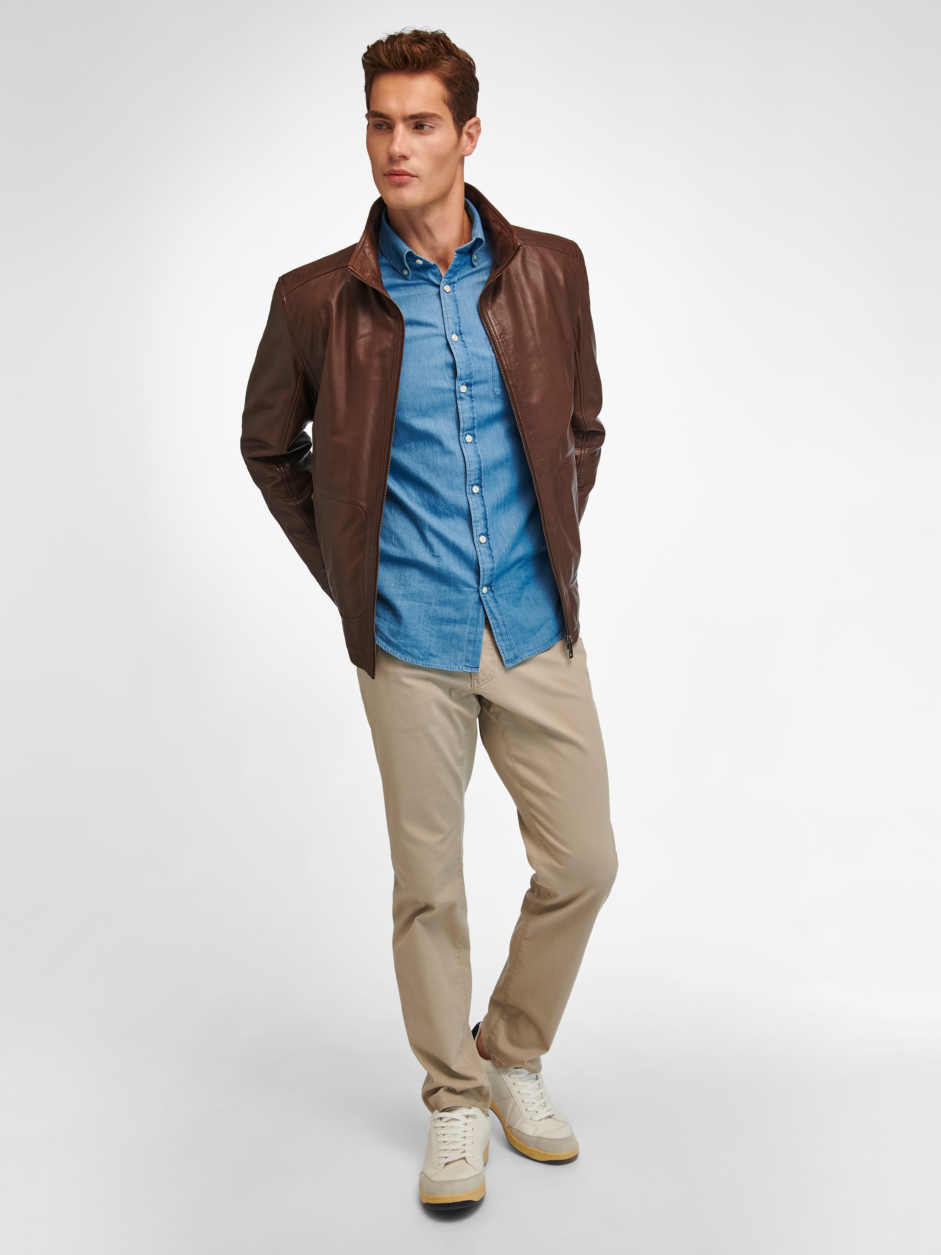 Lederjacke