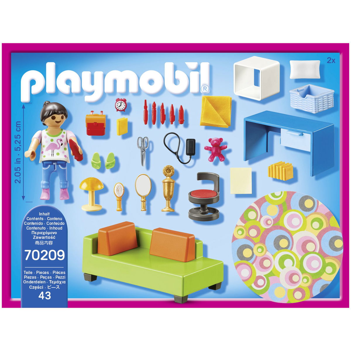 PLAYMOBILPLAYMOBIL   Dollhouse 70209 Jugendzimmer
